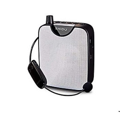 Máy Trợ Giảng Không Dây Shidu SD-M500 UHF Kèm Micro Cài Áo Có Dây - Hàng Chính Hãng