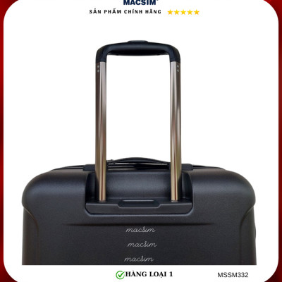 Vali cao cấp Macsim Smooire MSSM332 cỡ 24 inch màu đen hàng loại 1