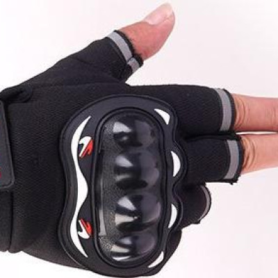 Găng tay/bao tay hở ngón đi phượt, tập Gym có gù bảo hộ