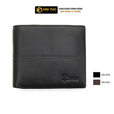 Ví ngang da bò MIN-09 - Form nhỏ | Anh Tho leather