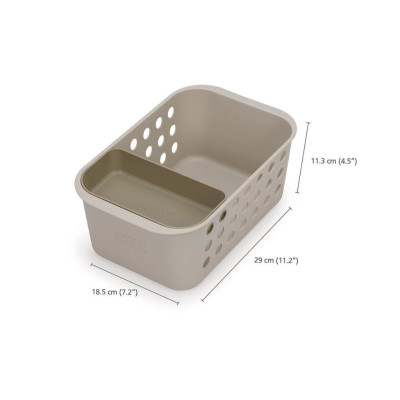 Giỏ đựng đồ dùng nhà tắm Joseph Joseph EasyStore Small (Ecru) - 007084