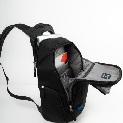 Ba lô Laptop LUGBRO CITY 2 (Đen lưới)