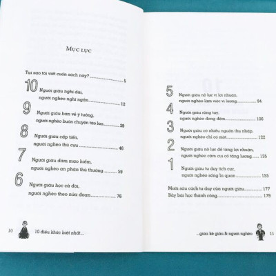 10 Điều Khác Biệt Nhất Giữa Kẻ Giàu Và Người Nghèo