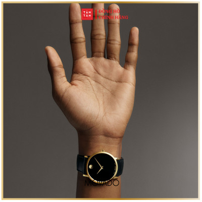 Đồng Hồ Thời Trang Nam Movado Máy Pin Museum Classic 0607271 40mm