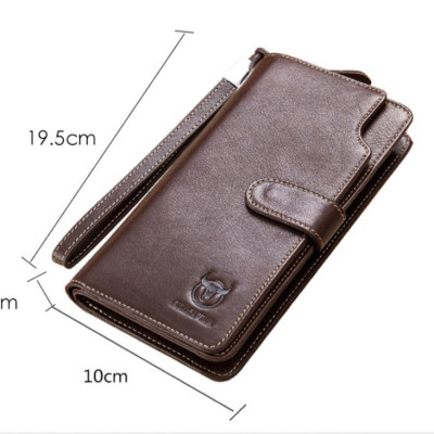 Ví nam cầm tay 100% da bò thật cao cấp phong cách mới 