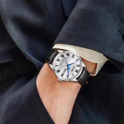 Đồng Hồ Nam Citizen Dây Da NH8360-12A - Mặt Trắng