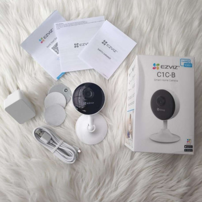 Camera wifi Ezviz C1C-B 2MP Full HD nhận diện con người thông minh chuẩn H.265 mới 2021 Đàm thoại 2 chiều