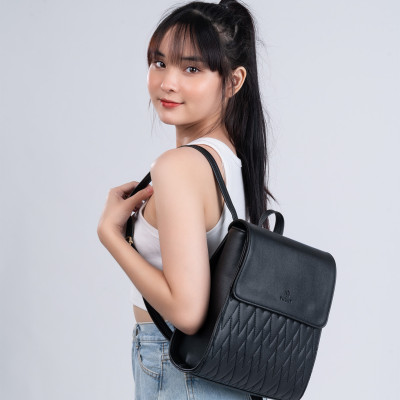 Balo Yuumy ( Thời trang nữ tiện lợi cỡ trung - Balo da Seasand YBA72 )