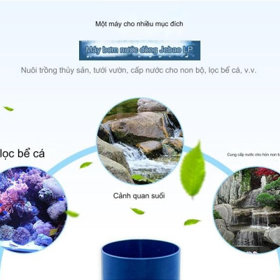 Máy bơm nước hồ cá Koi Jebao LP16000 100W, 16000L/Hr cao cấp