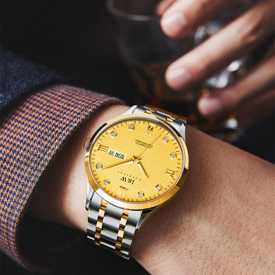 Đồng hồ nam chính hãng IW CARNIVAL IW651G-3 Kính sapphire ,chống xước ,Chống nước 50m ,Bảo hành 24 tháng,Máy cơ (Automatic),dây kim loại thép không gỉ 316L, thiết kế đơn giản dễ đeo