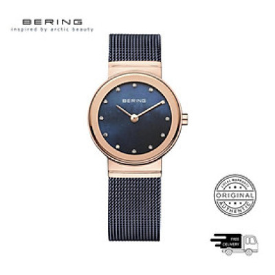 Đồng Hồ Nữ Bering Classic Màu Xanh Dương 10126-367
