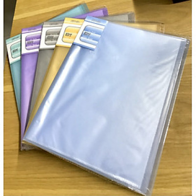 Bìa A4 20 Lá Nhựa Trong Kidario K20P-Giao Mẫu Ngẫu Nhiên