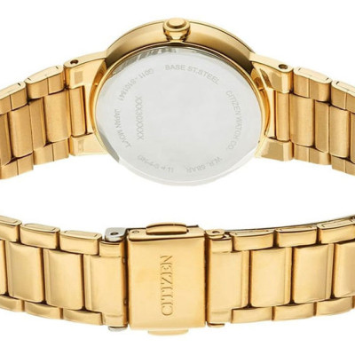 Đồng Hồ Nữ Citizen Dây Thép Không Gỉ EU6012-58E - Mặt Đen