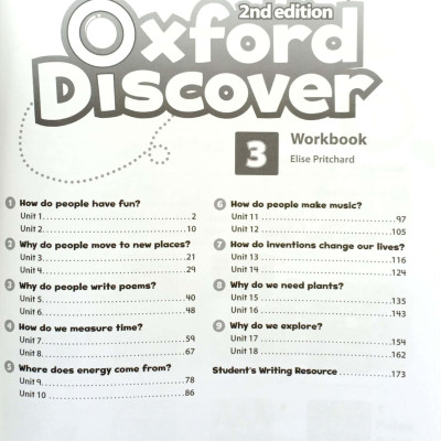 Oxford Discover: Level 3: Workbook with Online Practice - 2nd Edition
