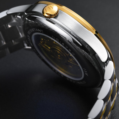 Đồng hồ nam chính hãng IW CARNIVAL IW679G-2 Kính sapphire ,chống xước ,Chống nước 30m ,Bảo hành 24 tháng,Máy cơ (Automatic),dây kim loại thép không gỉ 316L, thiết kế đơn giản dễ đeo