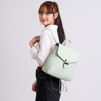 Balo Yuumy ( Thời trang nữ đi chơi cỡ trung - Balo da Seasand YBA80 )