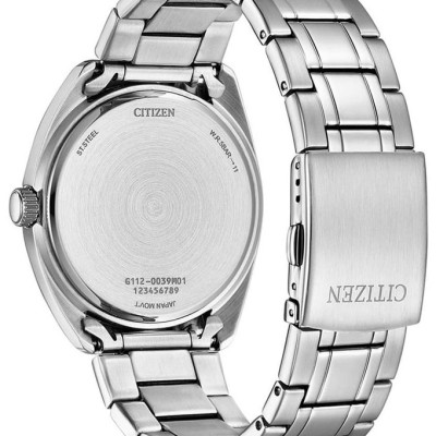 Đồng Hồ Nam Citizen Dây Thép Không Gỉ BI5100-58E - Mặt Đen