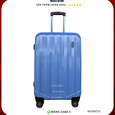 Vali cao cấp Macsim Smooire MSSM723 cỡ 24 inch màu Sky blue - Hàng loại 1