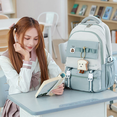 Balo thời trang phong cách Hàn Quốc dày dặn chống thấm nước dùng cho đi học, đi chơi - BEE GEE – BLTT9058A