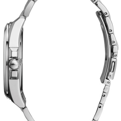 Đồng Hồ Nam Citizen Eco-Drive Đính Kim Cương Dây Thép Không Gỉ BM7100-59H - Mặt Xám (Sapphire)