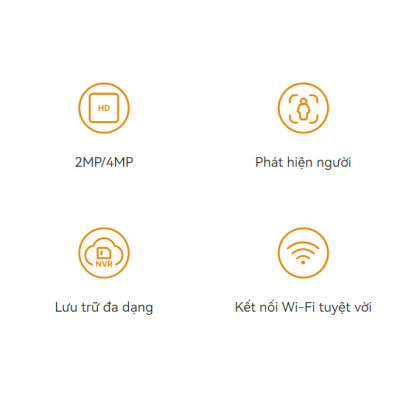 Camera Ngoài Trời IMOU Bullet F22P / F22FP / F42P / F42FP Hình Ảnh Sắc Nét FHD/2K , Chống Nước IP66 - Hàng Chính Hãng