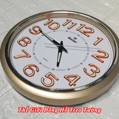 Đồng Hồ Cao Cấp KIM TRÔI EASTAR DẠ QUANG Tròn Cổ Điển - Máy Nhật Kim Trôi Êm ái, Không Gây Tiếng Động - Tặng Pin Maxell - BH 1 Năm