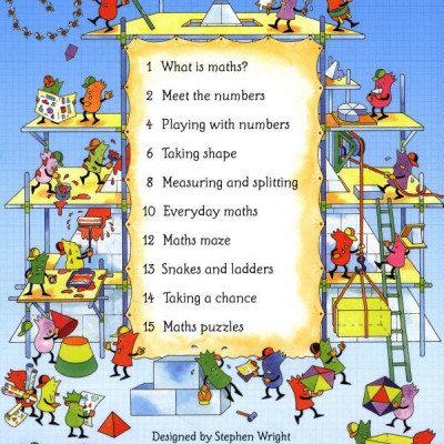 Sách tương tác tiếng Anh - Usborne See inside Maths