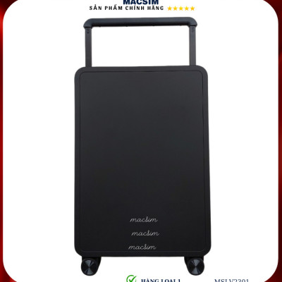 Vali cao cấp Macsim SMLV2301 cỡ 24inch màu đen - Hàng loại 1