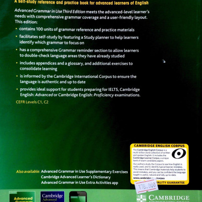 Advanced Grammar in Use Book with Answers  Edition: A Self-Study Reference and Practice Book for Advanced Learners of English