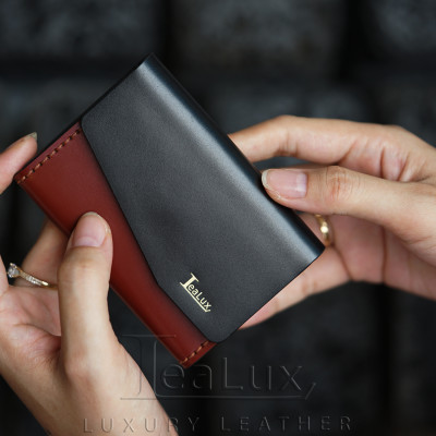 Ví Da Đựng Thẻ Handmade Cao Cấp Lealux Card Wallet