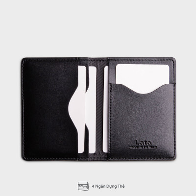 Ví Lata ( Thời trang nam đựng thẻ - Ví da Luxdeli LVN102 )