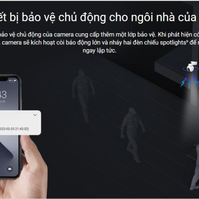 Camera WIFI Ngoài Trời EZVIZ CB8 3MP-2K Pin Sạc Kèm Tấm Pin NLMT - Hàng chính hãng