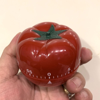 Đồng hồ làm việc Pomodoro (Màu Đỏ)