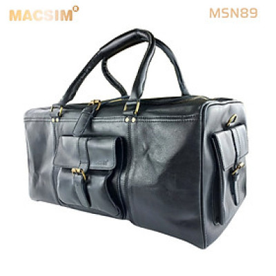 Túi Da Thật Du Lịch Macsim MSN89 – Da Bò Nguyên Miếng | Cổ Điển – Thủ Công – Chính Hãng