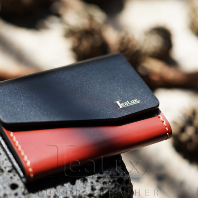 Ví Da Đựng Thẻ Handmade Cao Cấp Lealux Card Wallet