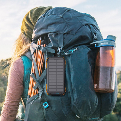 Pin Sạc Dự Phòng Choetech B657 Năng Lượng Mặt Trời công suất 20W dung lượng 20.000mAh (Hàng chính hãng)