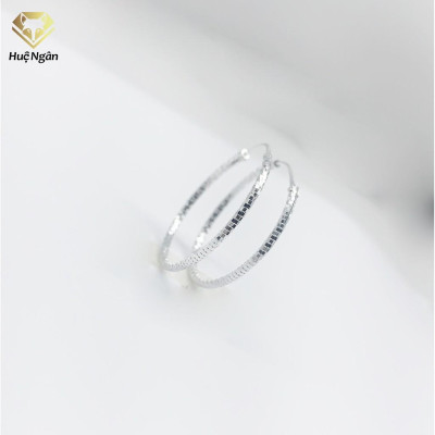 Bông tai bạc Ý 925 Huệ Ngân - Bông tai xinh RYE3014101