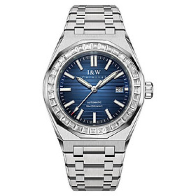 Đồng hồ nam chính hãng IW CARNIVAL IW733G-1 Kính sapphire ,chống xước ,Chống nước 50m ,Bảo hành 24 tháng,Máy cơ (Automatic),dây kim loại thép 316L không gỉ, thiết kế đơn giản dễ đeo