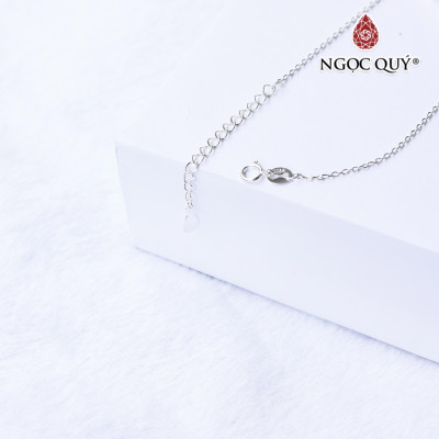 Lắc tay đá thạch anh tóc vàng hạt 10mm phối charm dream catcher hình trái tim - Ngọc Quý Gemstones