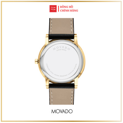 Đồng Hồ Thời Trang Nam Movado Máy Pin Museum Classic 0607271 40mm