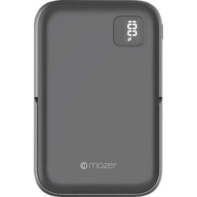 Sạc dự phòng kiêm sạc không dây Mazer Smallest MagAir 15W Charge.Stand 10000mAh PD20W M-MAGAIR16 - Hàng chính hãng