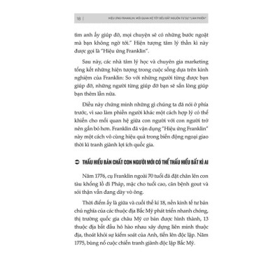 Sách - Hiệu Ứng Franklin - Mối Quan Hệ Tốt Đều Bắt Nguồn Tự Sự Làm Phiền