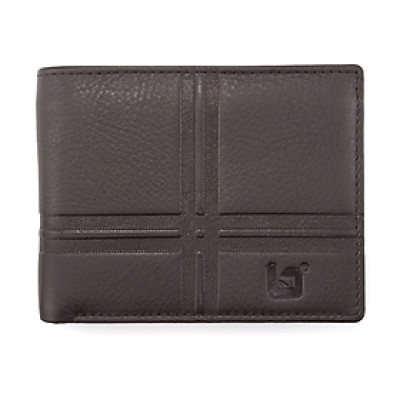 Ví Da Nam, Bóp Da Nam Kim Bảo H48 Da Bò Màu Đen, Nâu