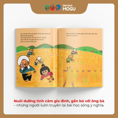 Truyện Ehon bé 3-4-5 tuổi - Bà của bà phí quá 