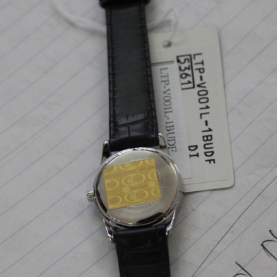 Đồng hồ nữ dây da Casio LTP-V001L-1BUDF