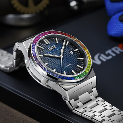 Đồng hồ nam chính hãng IW Carnival IW716G-4 ,Kính sapphire,chống xước,Chống nước30m,BH24 tháng,Máy điện tử(pin),dây da