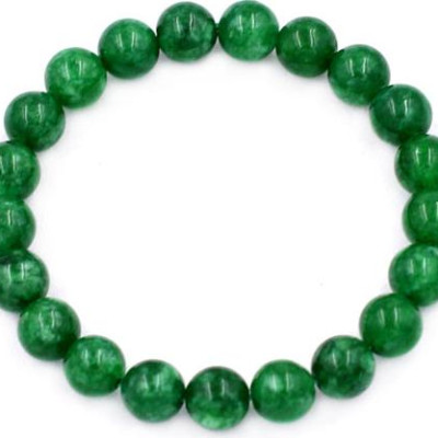 Vòng tay chuỗi Cẩm Thạch Sơn Thủy 8 ly 20 hạt - hợp mệnh Mộc, mệnh Hỏa - Vòng size nhỏ