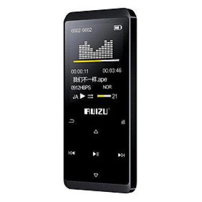 Máy Nghe Nhạc Lossless Bluetooth Ruizu D02 8GB (2018) - Hàng Chính Hãng