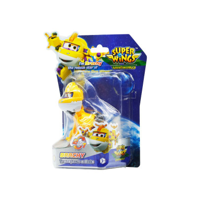 Đồ Chơi Robot Biến Hình Cỡ Nhỏ Khủng Long Brachy Cứu Hộ SUPERWINGS YW790043