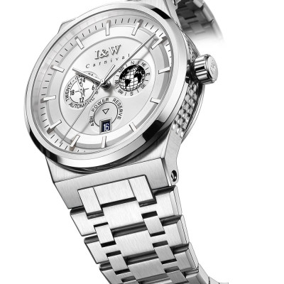 Đồng hồ nam chính hãng IW Carnival IW782G-6 ,kính sapphire,chống xước,chống nước 50m,Bh 24 tháng,máy cơ (automatic)